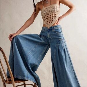 Free people pandora Wide-Leg jeans